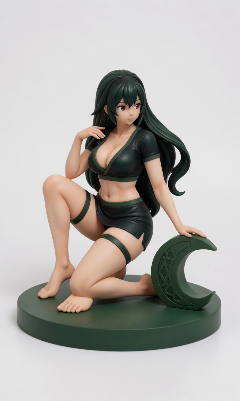 Figura garage kit Zetsuna Meioh · estilo Mistico · misticismo sereno · resina pintada a mano · Garage Kit Studio