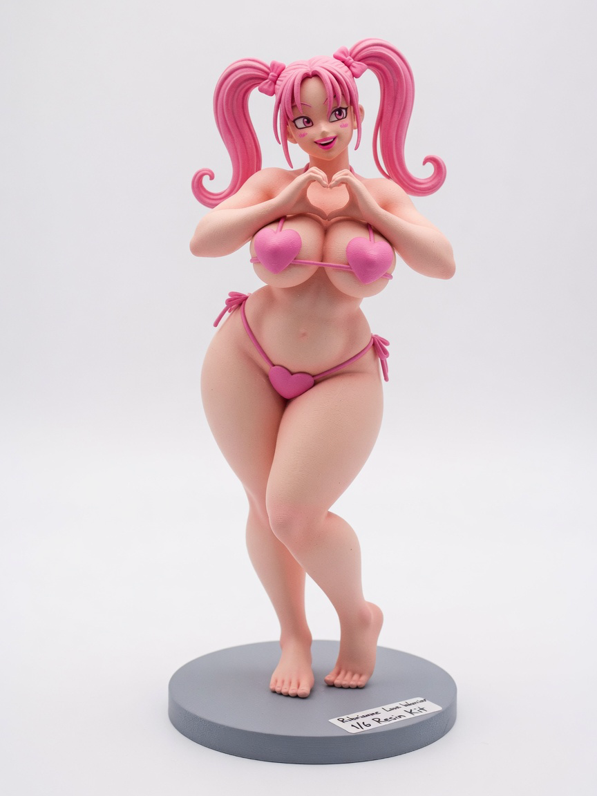 Figura garage kit Librianne · estilo Mistico · misticismo sereno · resina pintada a mano · Garage Kit Studio
