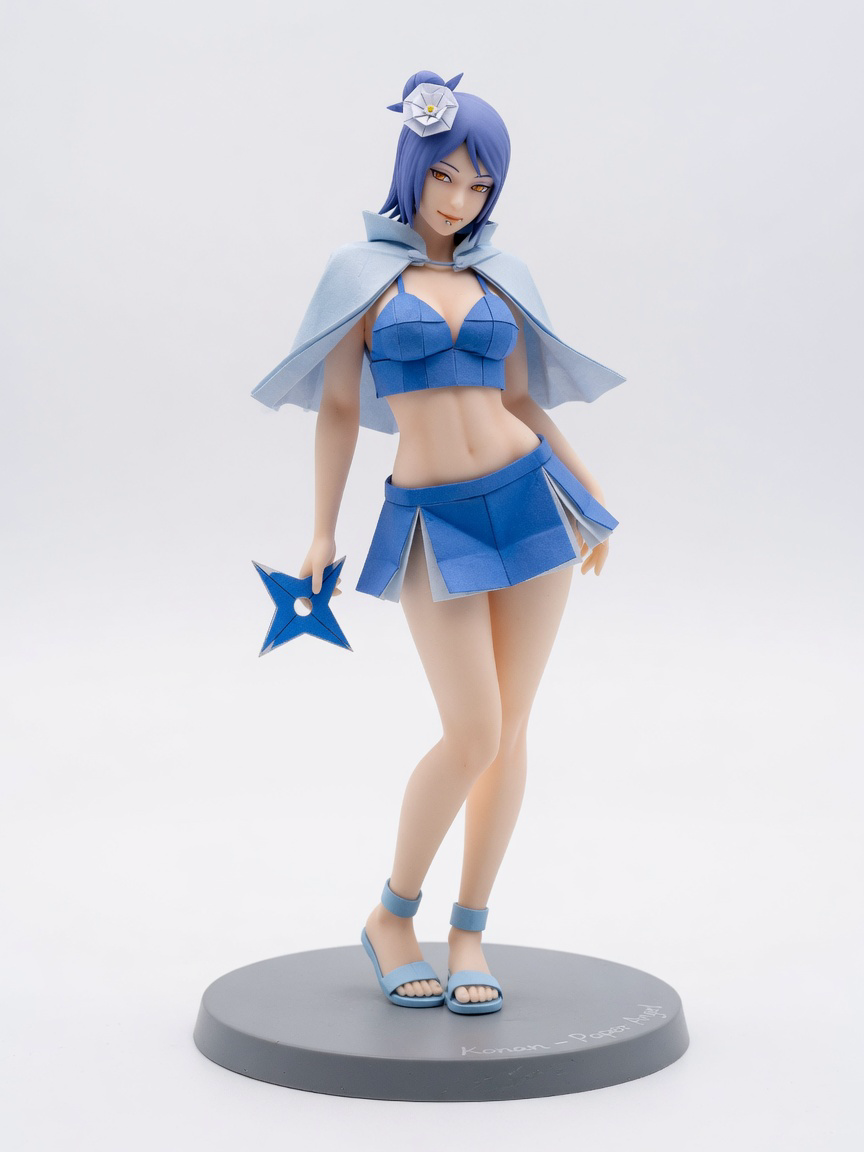 Figura garage kit Konann · estilo Dojo · energia marcial · resina pintada a mano · Garage Kit Studio
