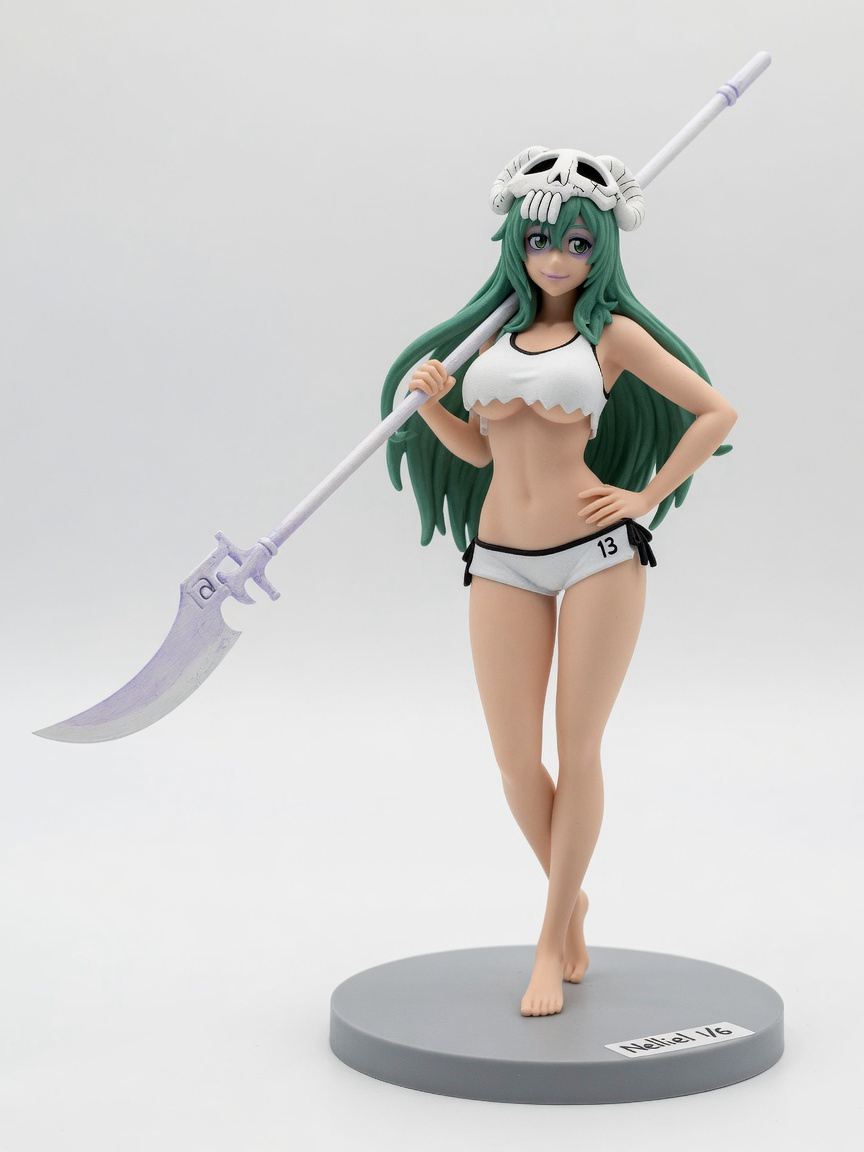 Figura garage kit Nelliil Tu Odelschwanck · estilo Cyber · cyber resina · resina pintada a mano · Garage Kit Studio