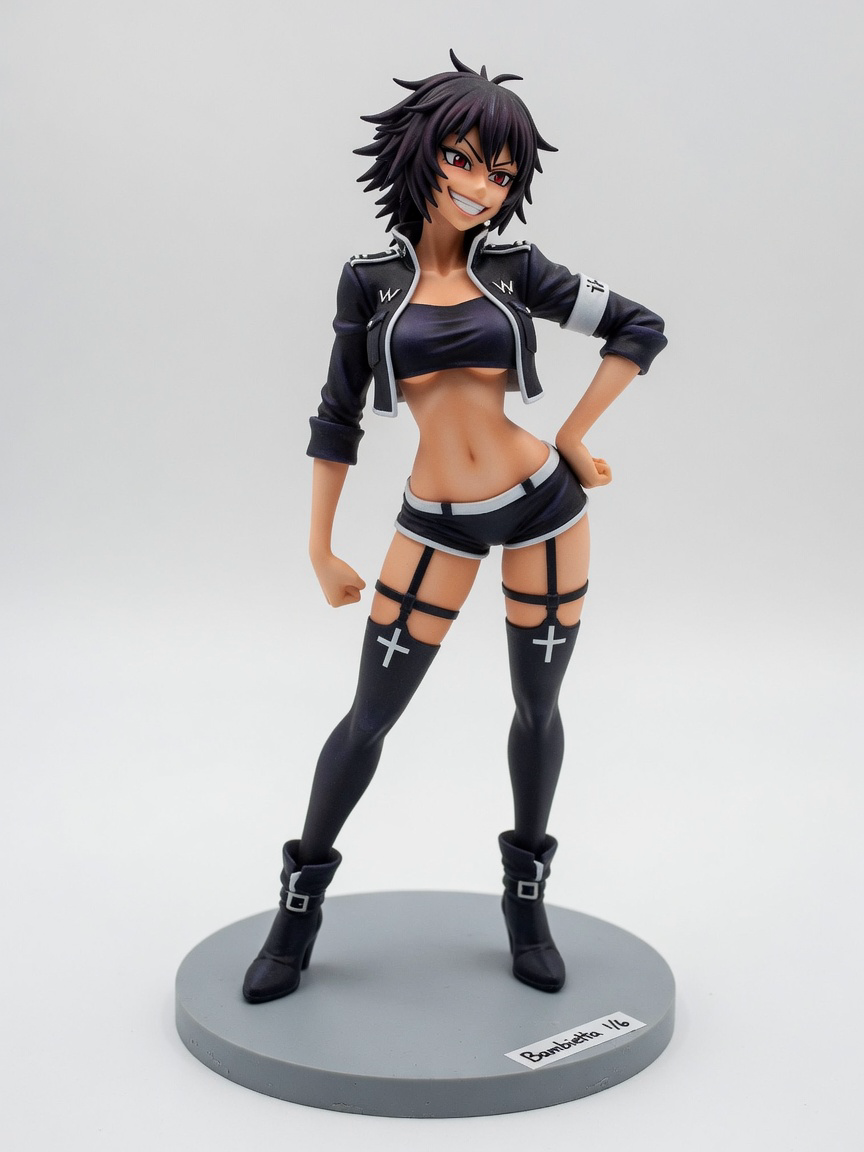 Figura garage kit Bambietti Basterbine · estilo Mistico · misticismo sereno · resina pintada a mano · Garage Kit Studio