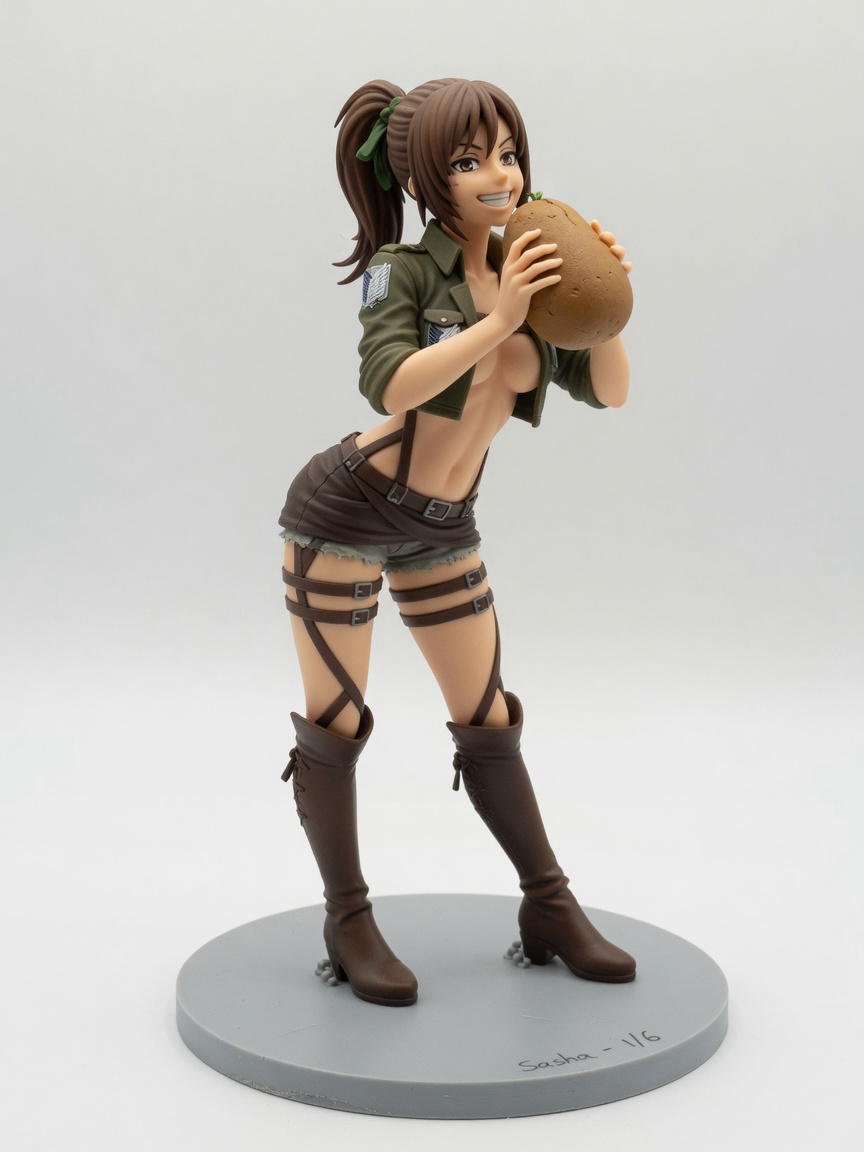 Figura garage kit Sashan Blouse · estilo Atelier · idol de atelier adulto · resina pintada a mano · Garage Kit Studio