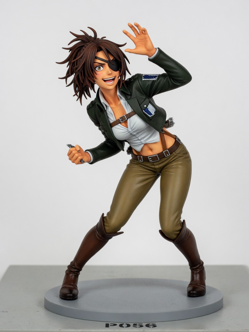 Figura garage kit Hangeh Zoe · estilo Cyber · cyber resina · resina pintada a mano · Garage Kit Studio