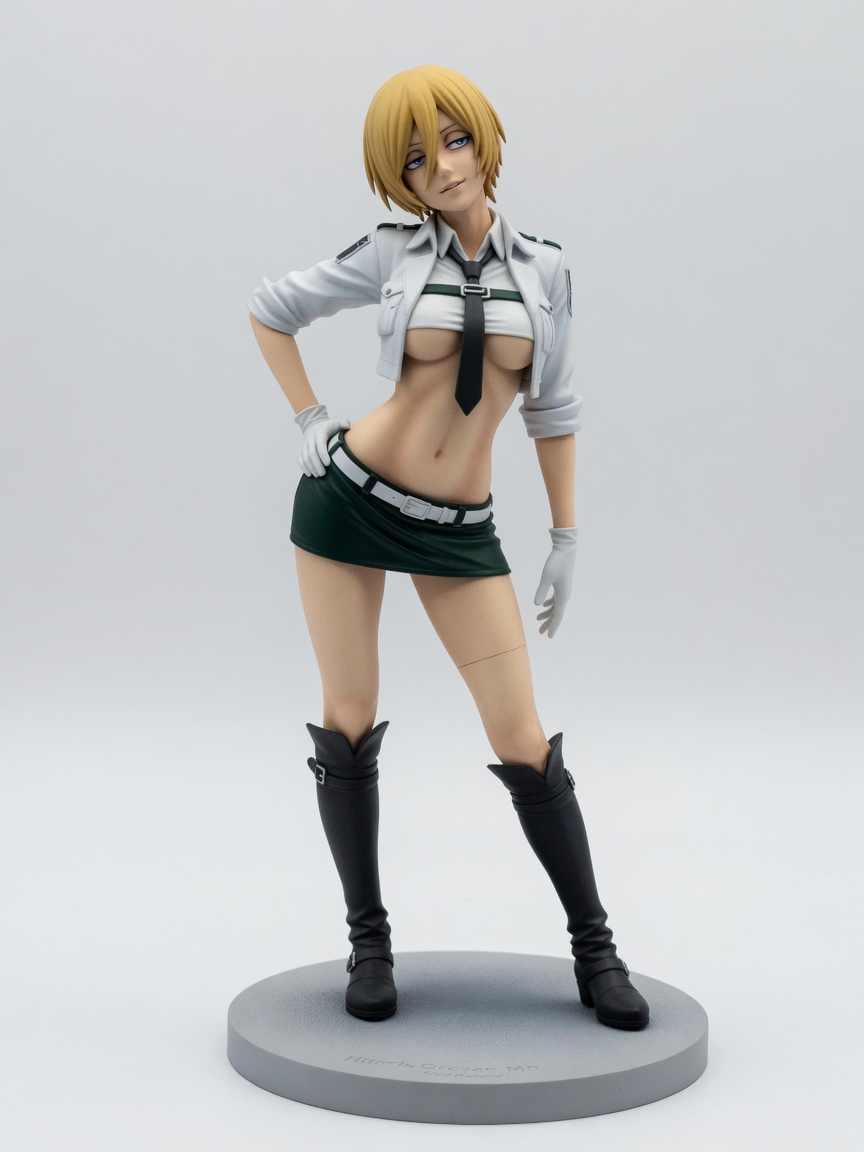 Figura garage kit Hitchy Dreyse · estilo Mistico · misticismo sereno · resina pintada a mano · Garage Kit Studio