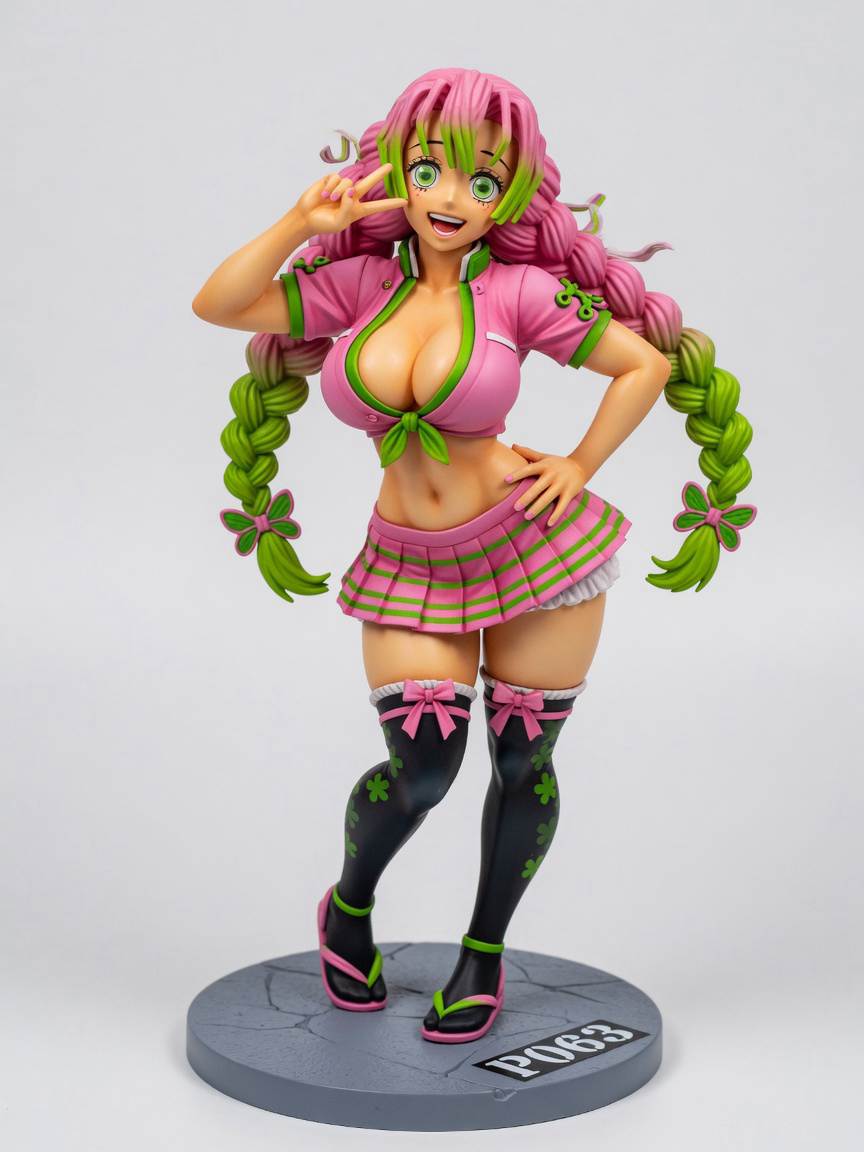 Figura garage kit Mitsura Kanroji · estilo Atelier · idol de atelier adulto · resina pintada a mano · Garage Kit Studio