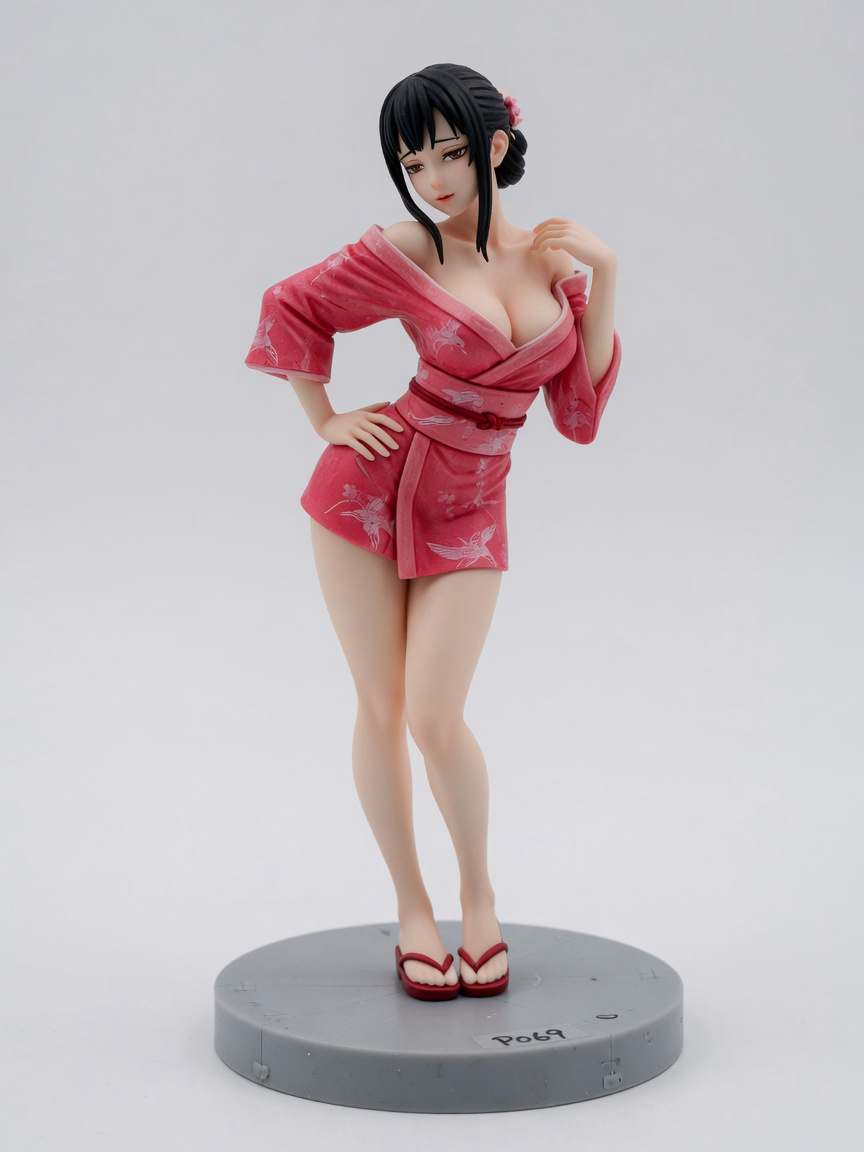 Figura garage kit Sumi · estilo Mistico · misticismo sereno · resina pintada a mano · Garage Kit Studio