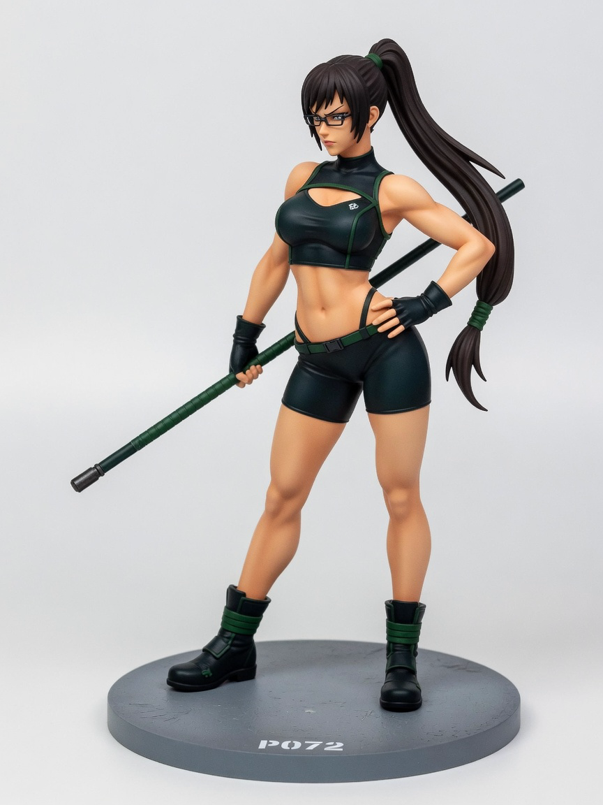 Makin Zenin — garage kit de resina Figura garage kit Makin Zenin · estilo Tactica · vanguardia tactica · resina pintada a mano · Garage Kit Studio