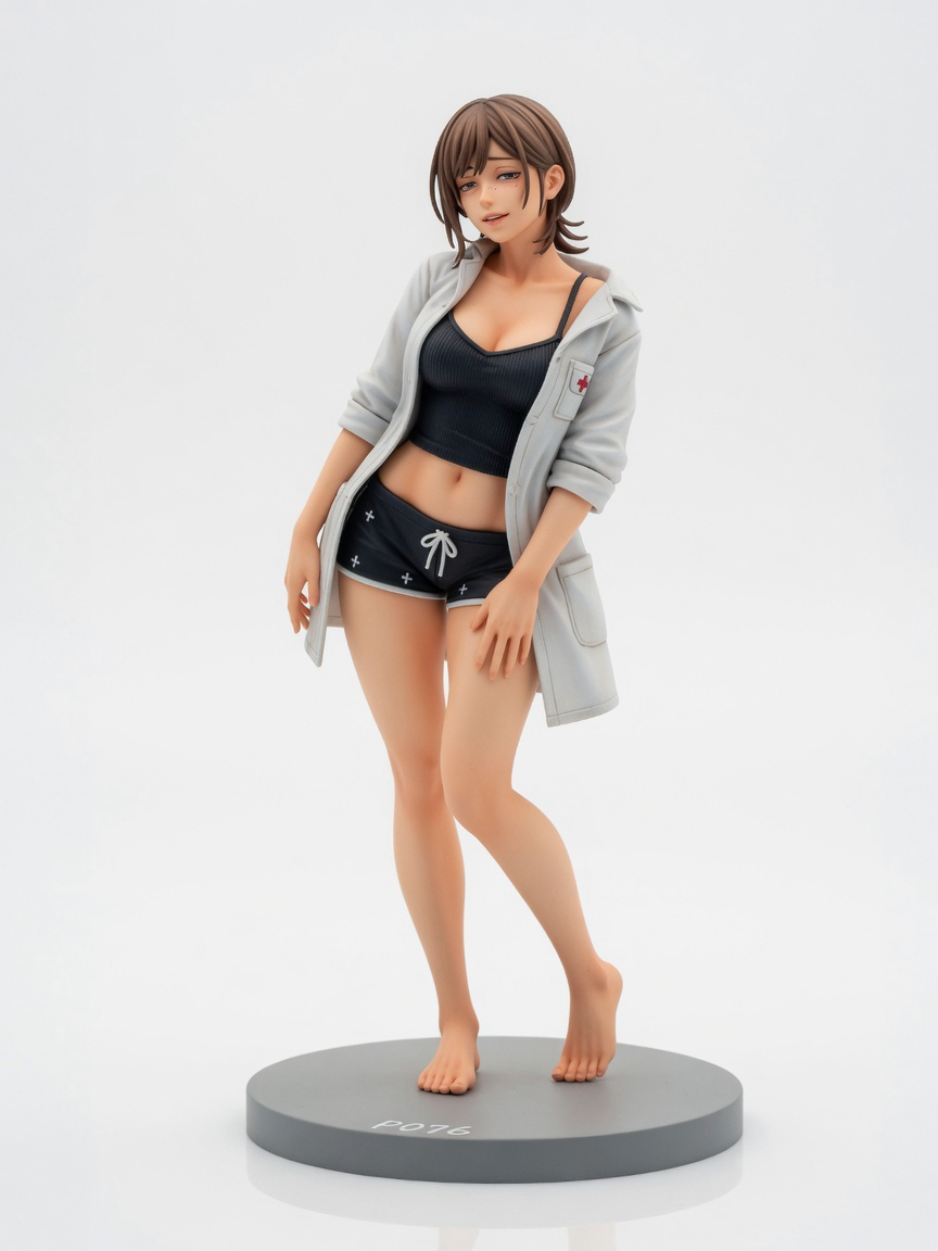 Shoki Ieiri — garage kit de resina Figura garage kit Shoki Ieiri · estilo Cyber · cyber resina · resina pintada a mano · Garage Kit Studio