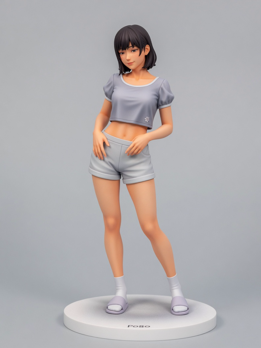 Figura garage kit Tsumikin Fushiguro · estilo Brillo · companion luminoso · resina pintada a mano · Garage Kit Studio
