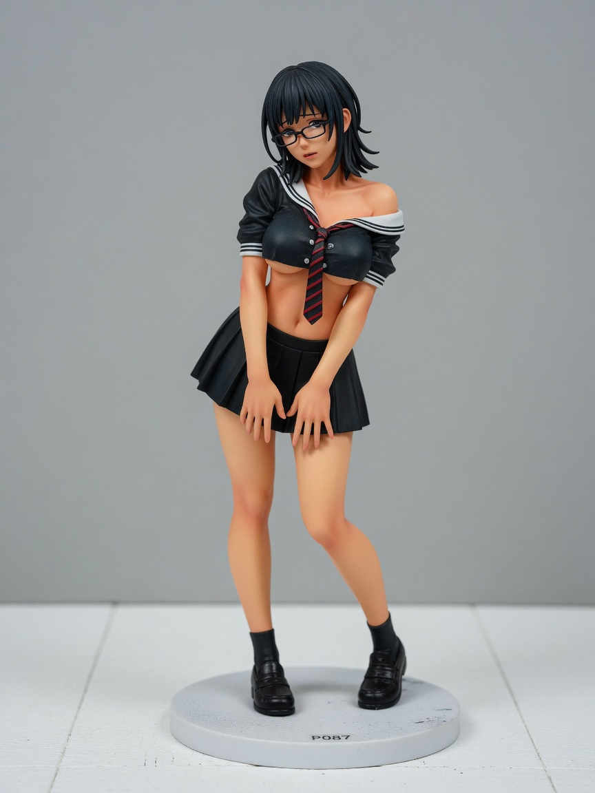 Figura garage kit Aza Mitaka · estilo Runas · maga de runas · resina pintada a mano · Garage Kit Studio