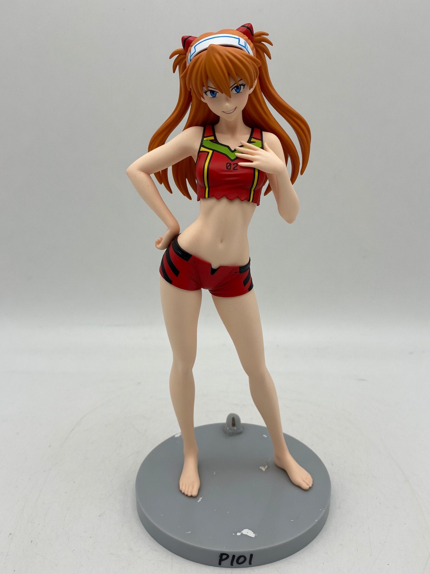 Figura garage kit Asukya Langley Soryu · estilo Magia · heroina magica artesanal · resina pintada a mano · Garage Kit Studio