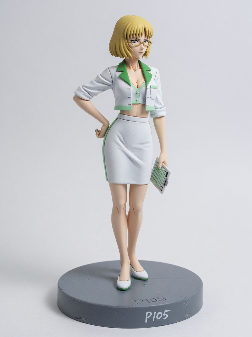 Figura garage kit Ritsuku Akagi · estilo Aventura · aventura urbana · resina pintada a mano · Garage Kit Studio