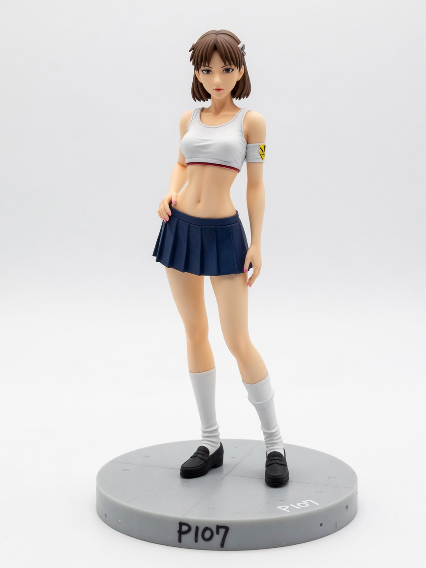 Figura garage kit Hikarah Horaki · estilo Runas · maga de runas · resina pintada a mano · Garage Kit Studio