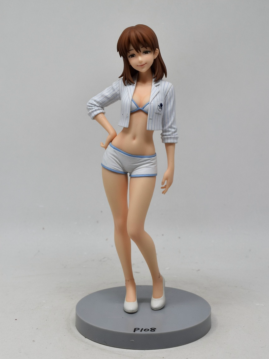 Figura garage kit Yua Ikari · estilo Dojo · energia marcial · resina pintada a mano · Garage Kit Studio