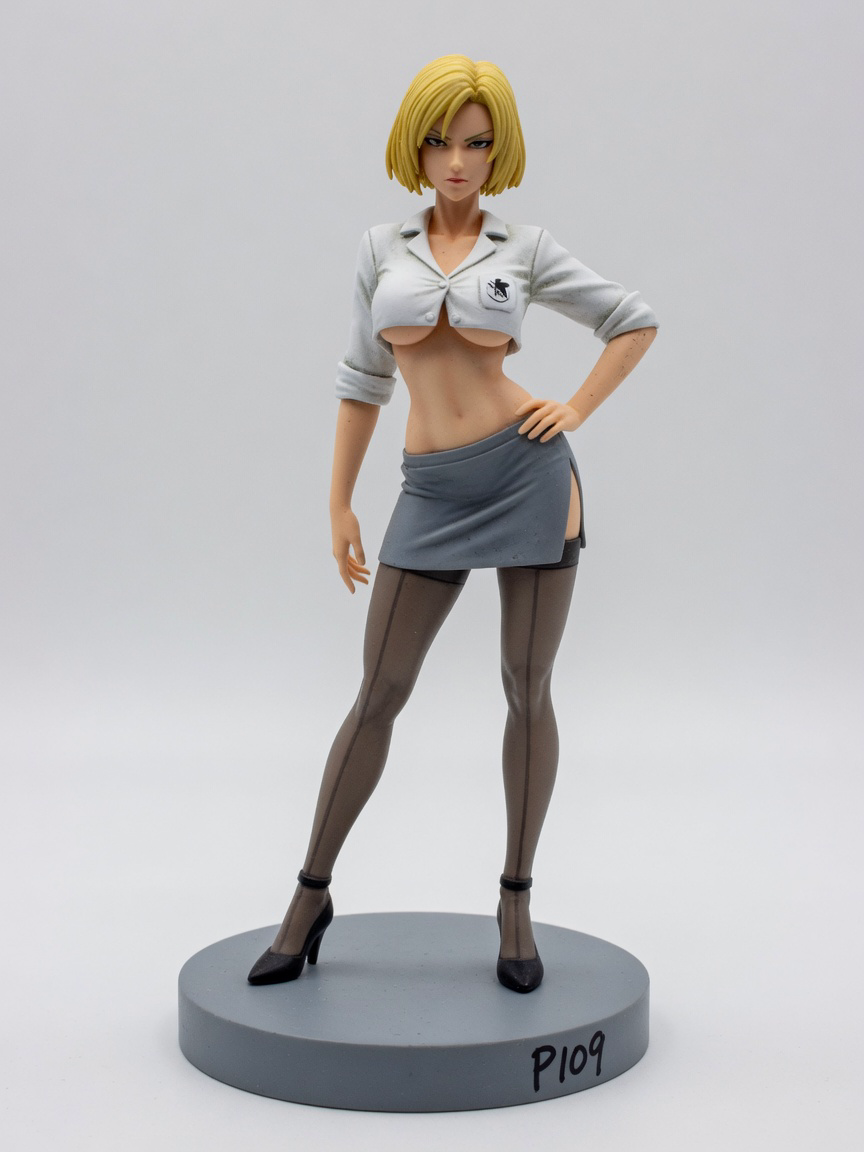 Figura garage kit Nauko Akagi · estilo Mistico · misticismo sereno · resina pintada a mano · Garage Kit Studio