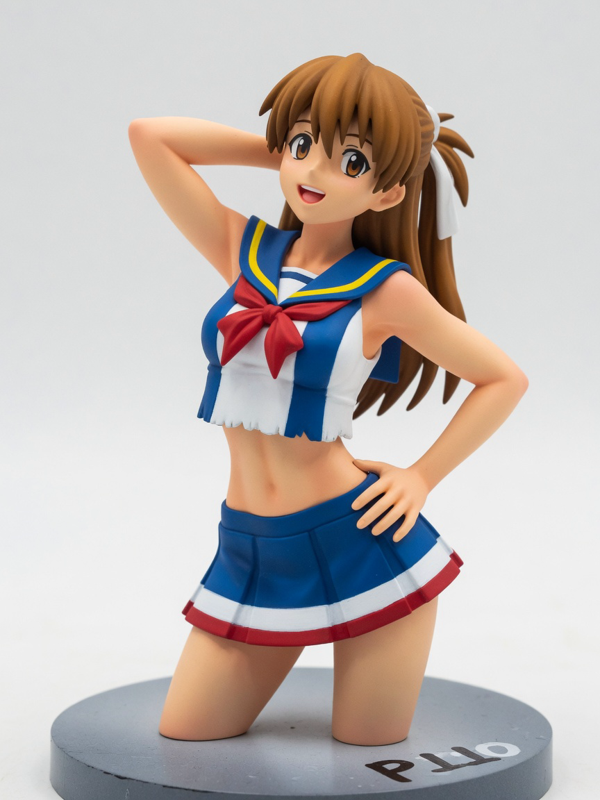 Figura garage kit Manan Kirishima · estilo Brillo · companion luminoso · resina pintada a mano · Garage Kit Studio
