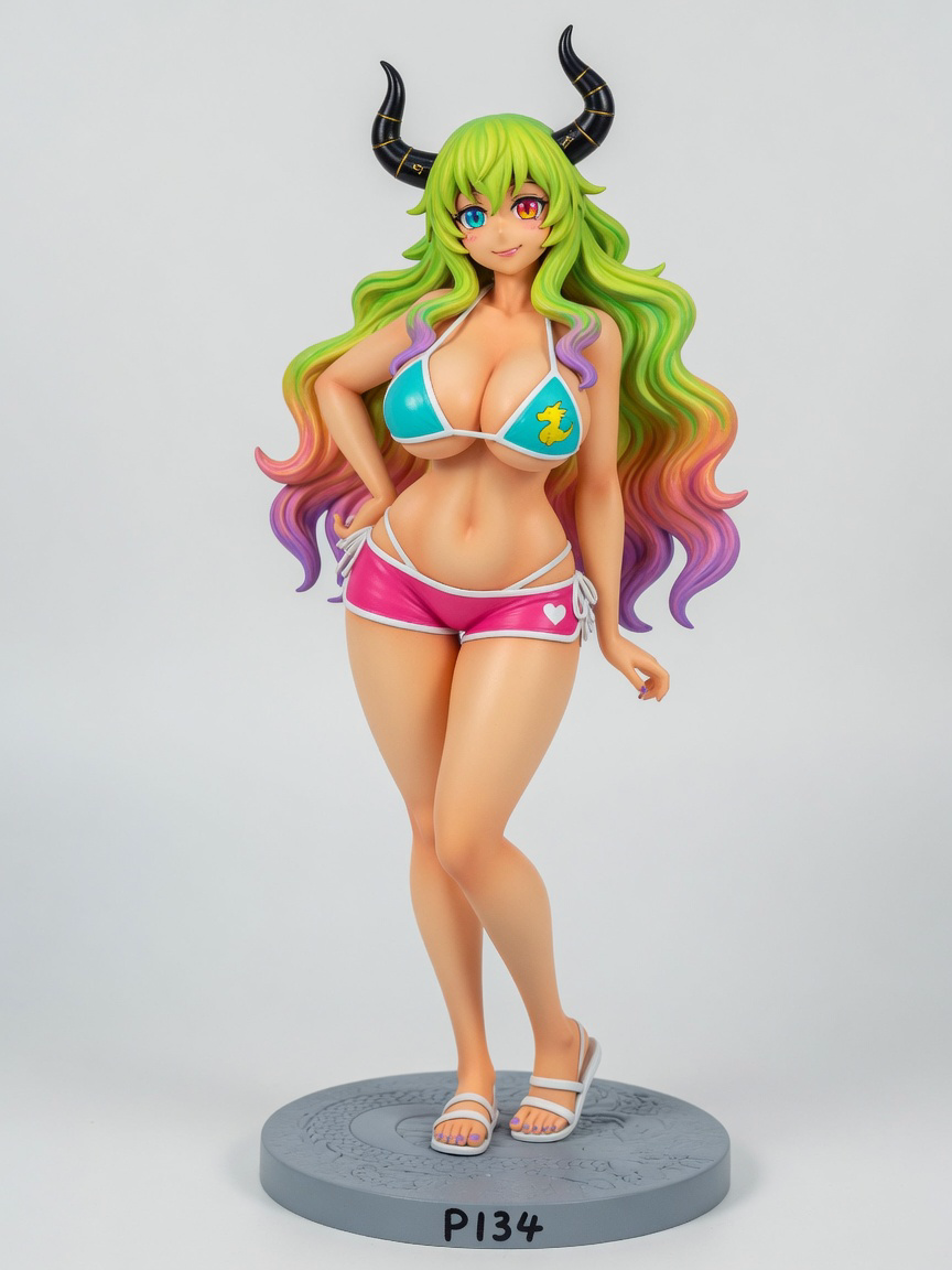 Figura garage kit Lucoan · estilo Noble · nobleza de fantasia · resina pintada a mano · Garage Kit Studio