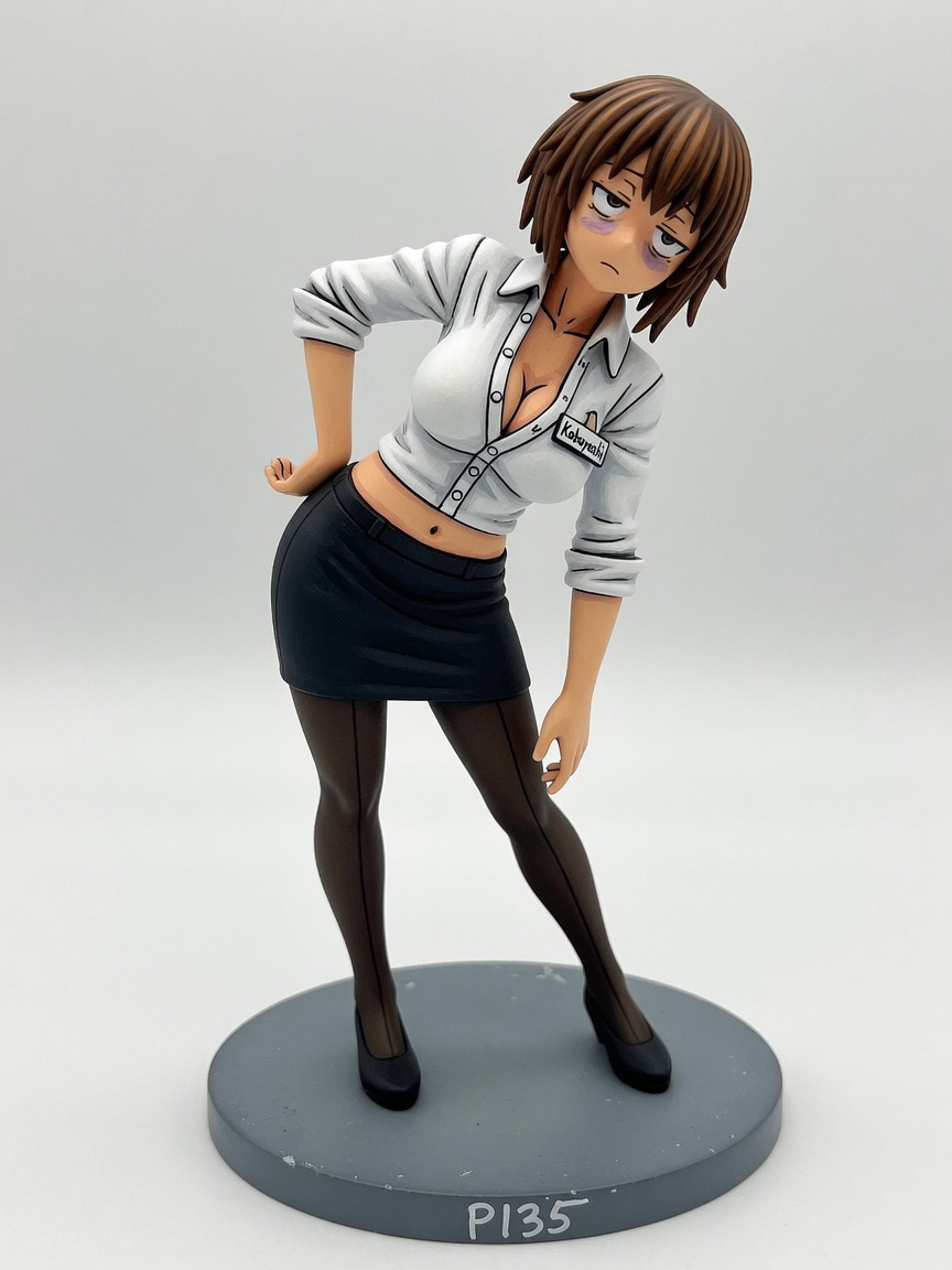 Figura garage kit Kobbayashi · estilo Aventura · aventura urbana · resina pintada a mano · Garage Kit Studio