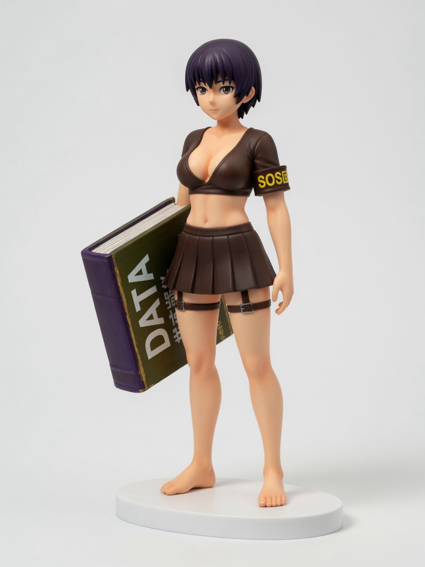 Figura garage kit Yukin Nagato · estilo Runas · maga de runas · resina pintada a mano · Garage Kit Studio