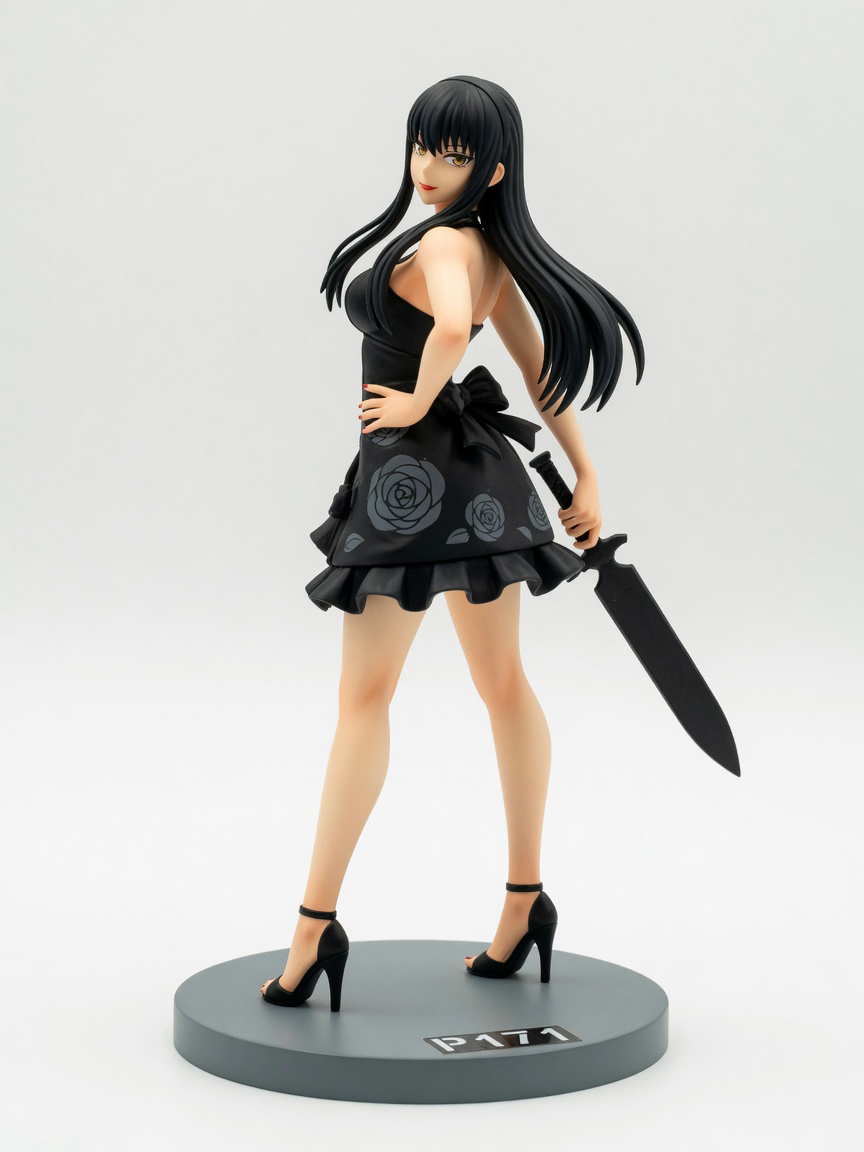 Figura garage kit Yory Forger · estilo Magia · heroina magica artesanal · resina pintada a mano · Garage Kit Studio