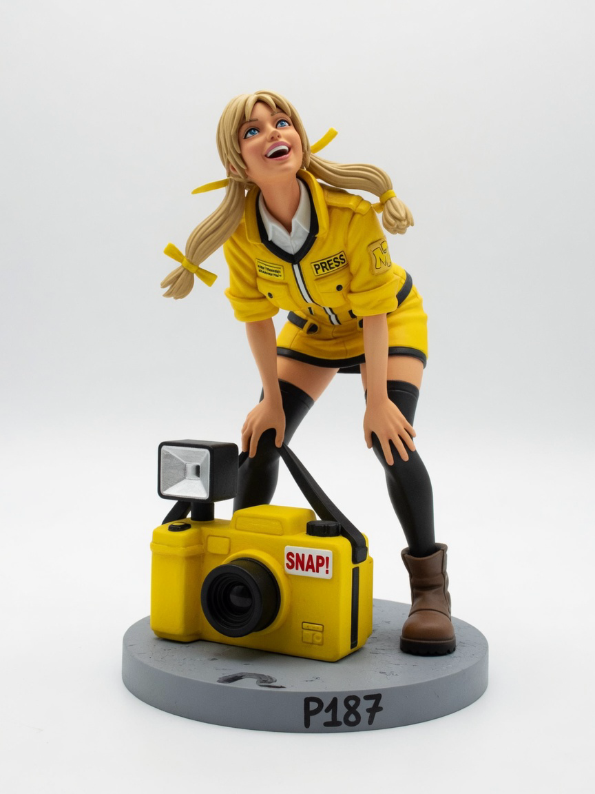 Figura garage kit Nilly Thompson · estilo Runas · maga de runas · resina pintada a mano · Garage Kit Studio