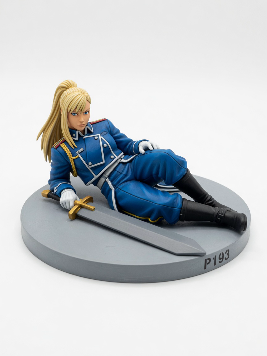 Figura garage kit Oliviir Mira Armstrong · estilo Atelier · idol de atelier adulto · resina pintada a mano · Garage Kit Studio