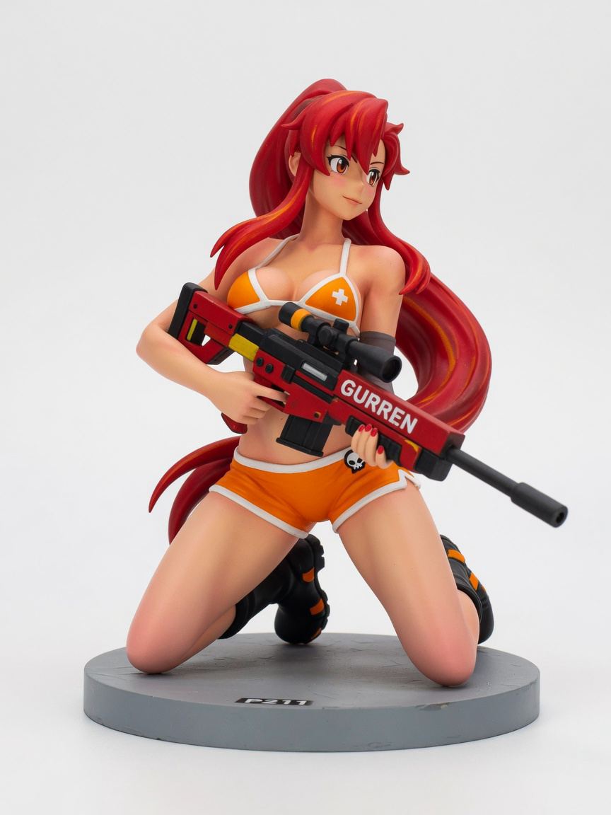Figura garage kit Ioko Littner · estilo Magia · heroina magica artesanal · resina pintada a mano · Garage Kit Studio