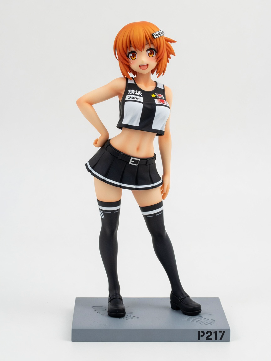 Figura garage kit Saorih Takebe · estilo Runas · maga de runas · resina pintada a mano · Garage Kit Studio
