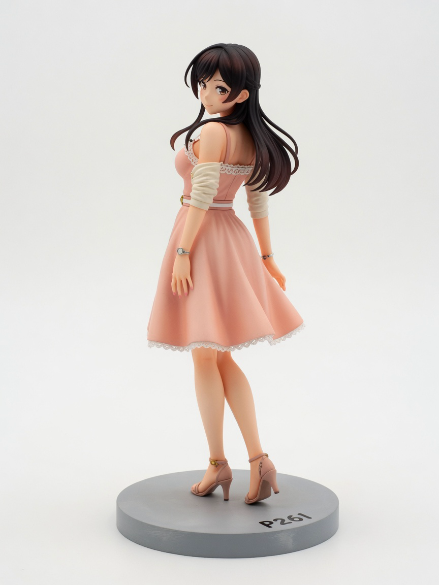 Figura garage kit Chizura Mizuhara · estilo Magia · heroina magica artesanal · resina pintada a mano · Garage Kit Studio