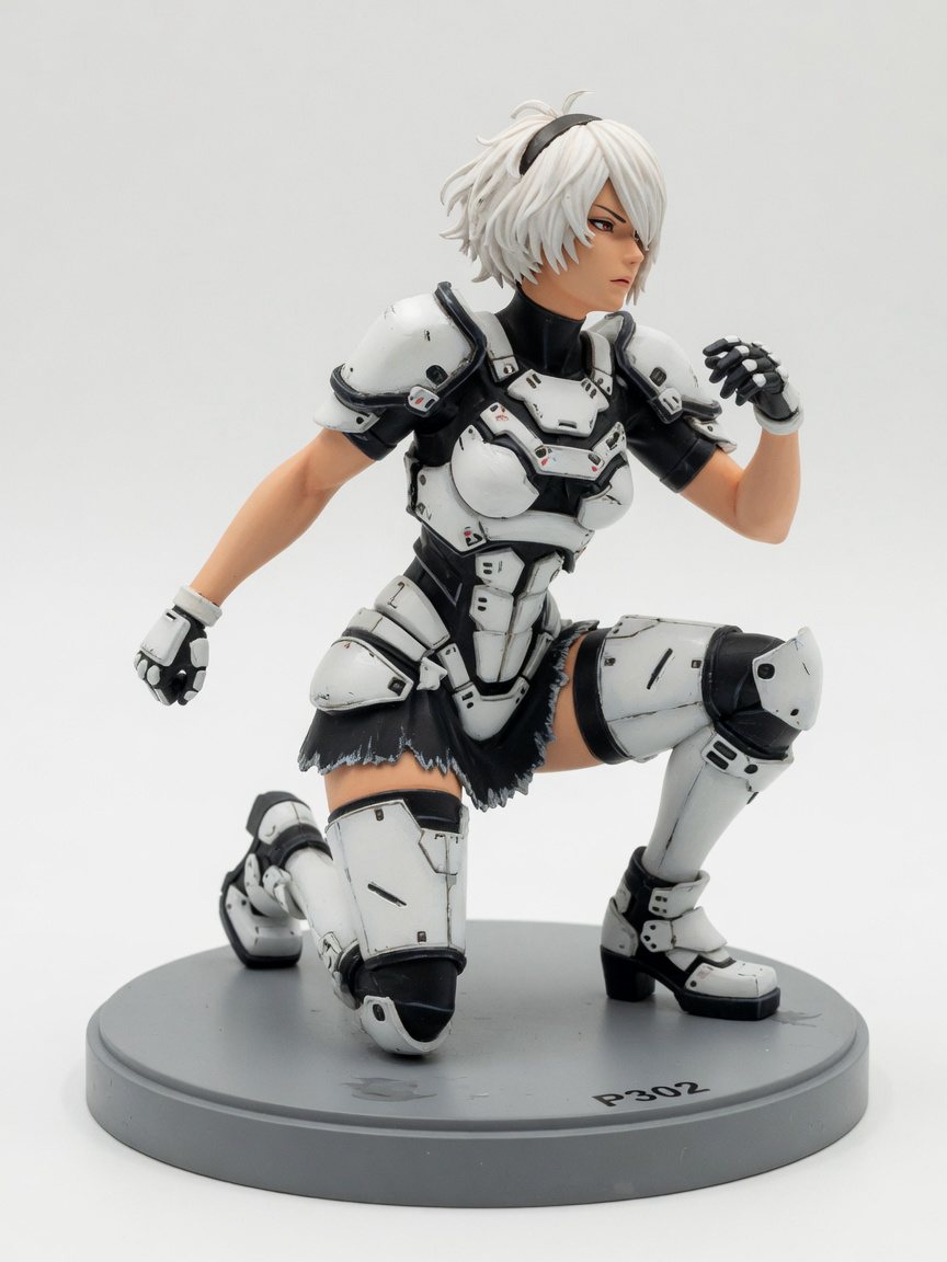 Figura garage kit A2h · estilo Aventura · aventura urbana · resina pintada a mano · Garage Kit Studio