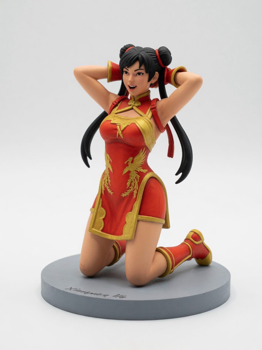 Xianghui — garage kit de resina Figura garage kit Xianghui · estilo Cyber · cyber resina · resina pintada a mano · Garage Kit Studio