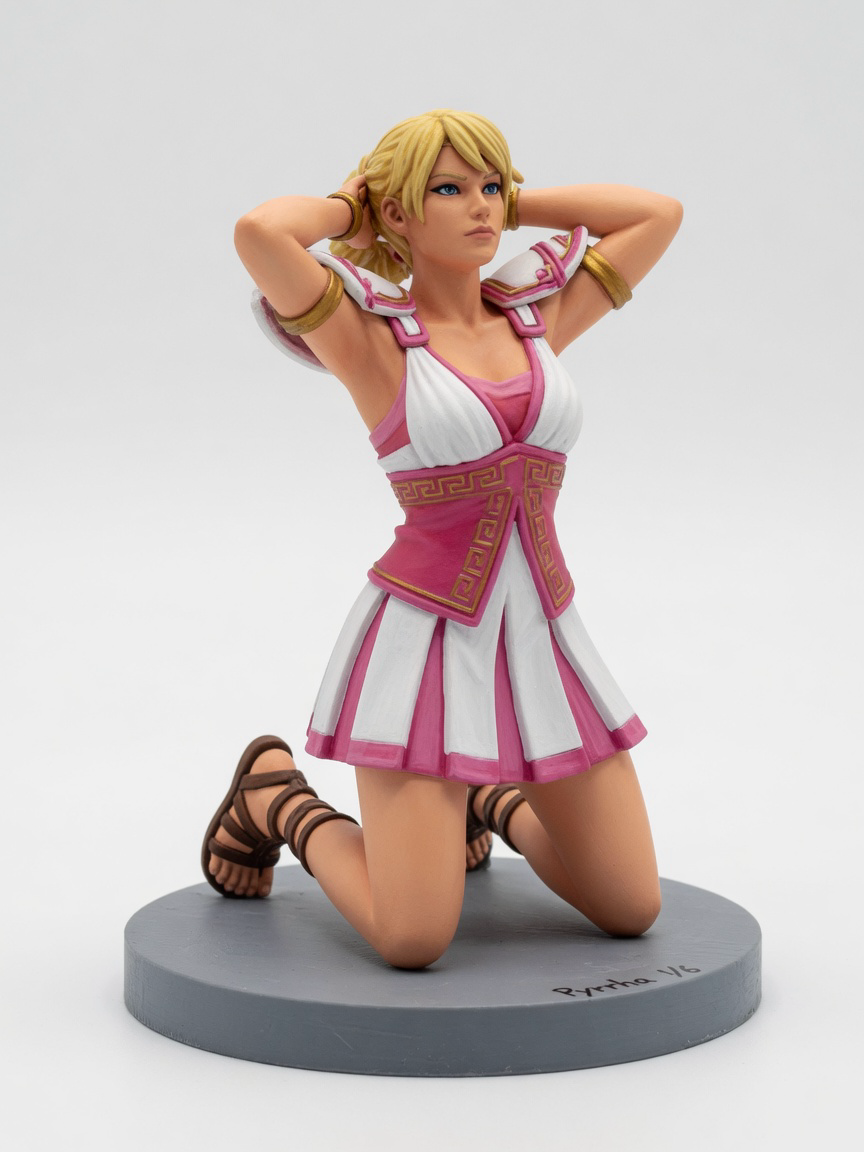 Pyrrhan Alexandra — garage kit de resina Figura garage kit Pyrrhan Alexandra · estilo Atelier · idol de atelier adulto · resina pintada a mano · Garage Kit Studio