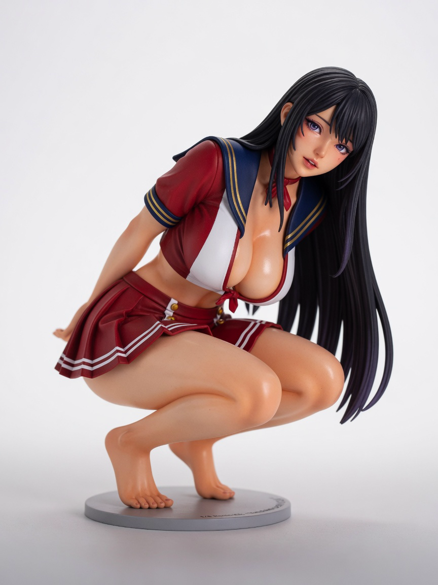 Figura garage kit Rey Hino Bloom · estilo Atelier · idol de atelier adulto · resina pintada a mano · Garage Kit Studio