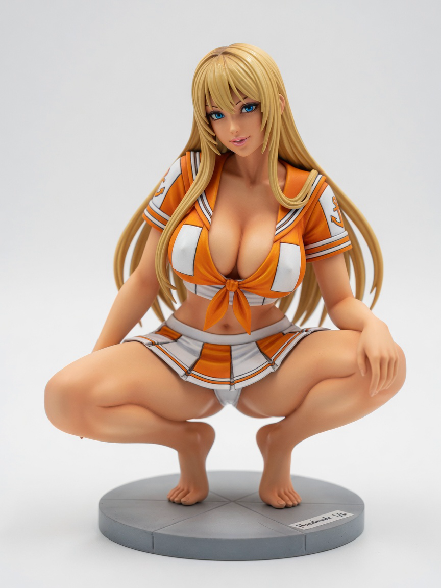 Figura garage kit Minakoa Aino Bloom · estilo Aventura · aventura urbana · resina pintada a mano · Garage Kit Studio