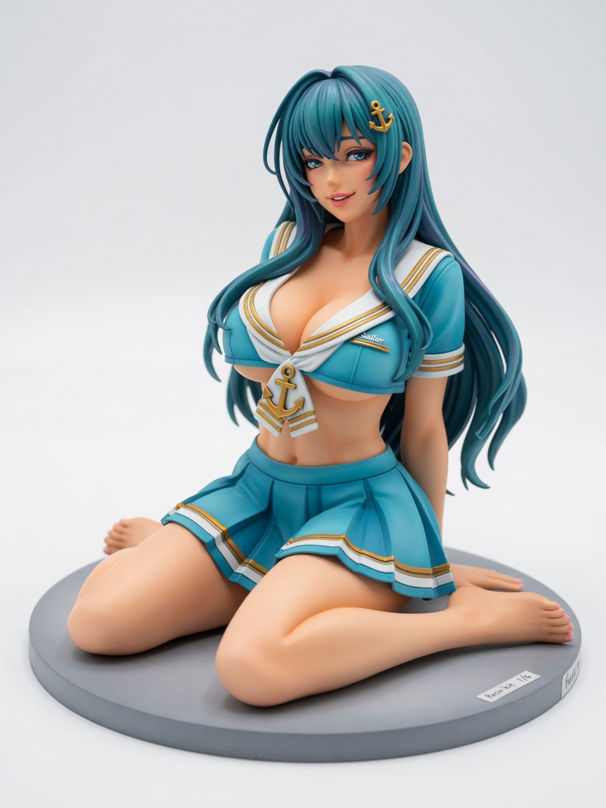 Figura garage kit Michira Kaioh · estilo Dojo · energia marcial · resina pintada a mano · Garage Kit Studio