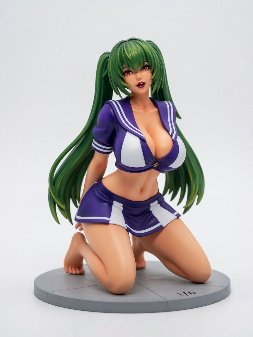 Figura garage kit Zetsuna Meioh Bloom · estilo Mistico · misticismo sereno · resina pintada a mano · Garage Kit Studio