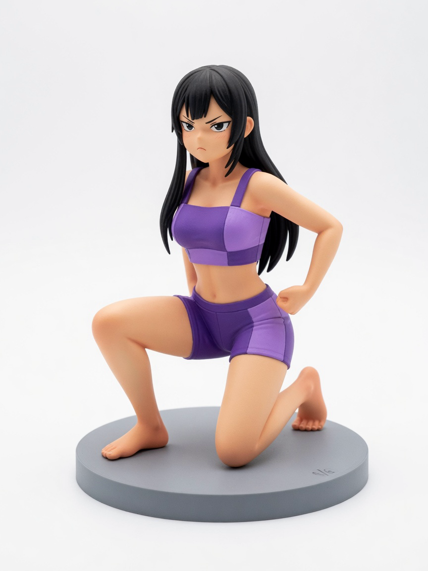 Figura garage kit Chhi-Chi · estilo Tactica · vanguardia tactica · resina pintada a mano · Garage Kit Studio