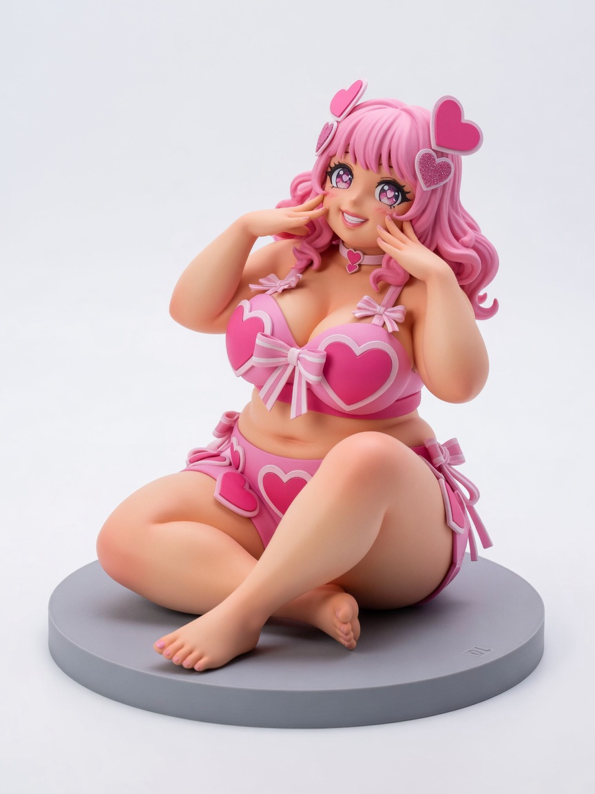 Figura garage kit Rebrianne · estilo Mistico · misticismo sereno · resina pintada a mano · Garage Kit Studio
