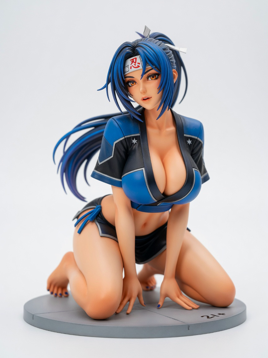 Figura garage kit Conan · estilo Dojo · energia marcial · resina pintada a mano · Garage Kit Studio