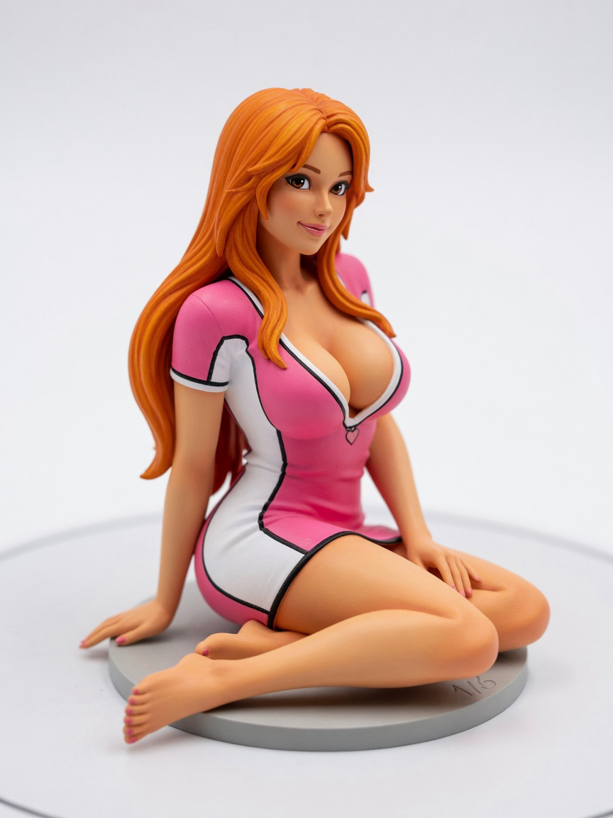 Figura garage kit Orihimo Inoue · estilo Tactica · vanguardia tactica · resina pintada a mano · Garage Kit Studio