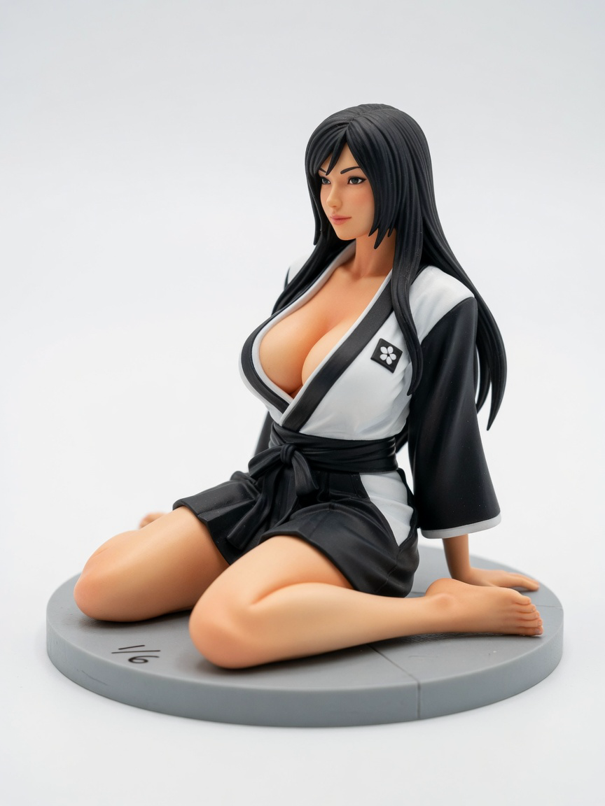 Figura garage kit Retse Unohana · estilo Runas · maga de runas · resina pintada a mano · Garage Kit Studio