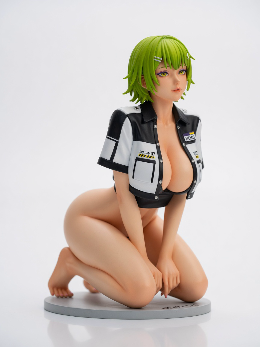 Figura garage kit Nema Kurotsuchi · estilo Dojo · energia marcial · resina pintada a mano · Garage Kit Studio