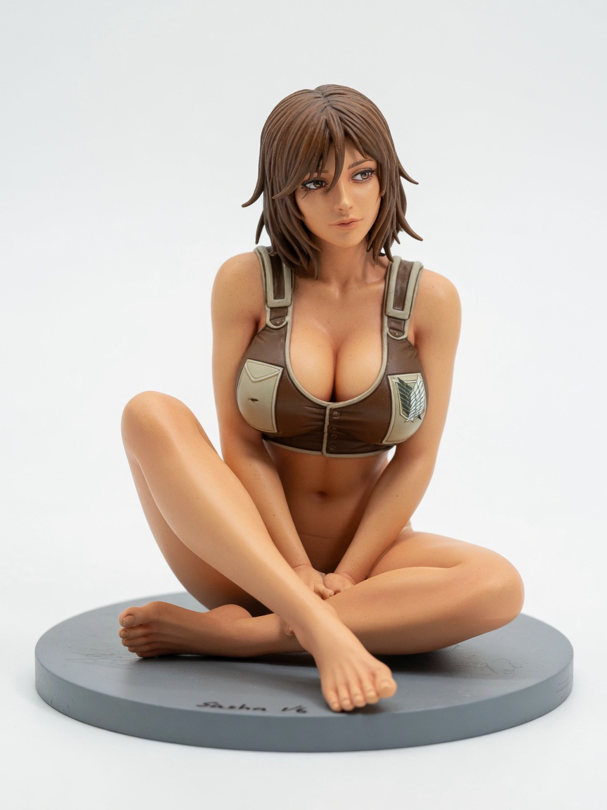 Figura garage kit Sashah Blouse · estilo Atelier · idol de atelier adulto · resina pintada a mano · Garage Kit Studio