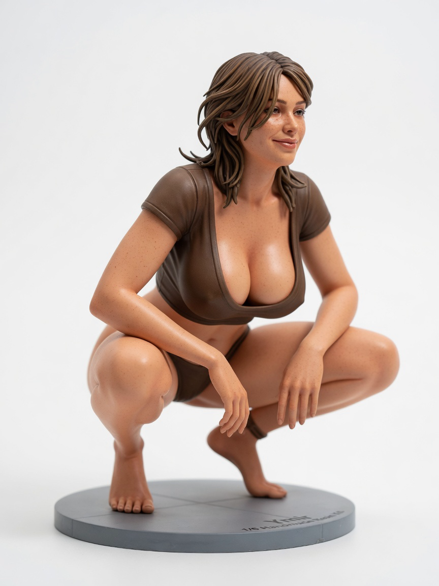 Figura garage kit Ymire · estilo Aventura · aventura urbana · resina pintada a mano · Garage Kit Studio