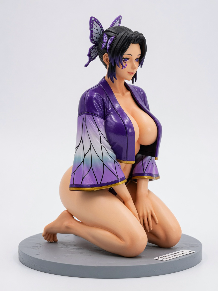 Figura garage kit Shynobu Kocho · estilo Tactica · vanguardia tactica · resina pintada a mano · Garage Kit Studio