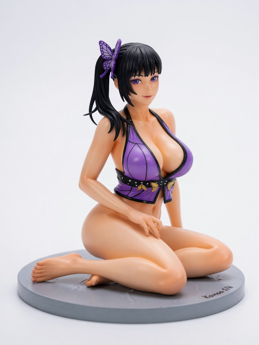 Figura garage kit Kenao Tsuyuri Bloom · estilo Noble · nobleza de fantasia · resina pintada a mano · Garage Kit Studio