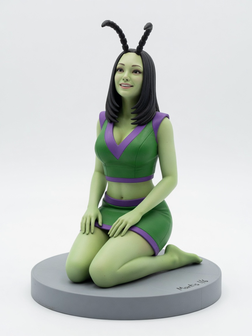 Figura garage kit Mantish · estilo Noble · nobleza de pantalla · resina pintada a mano · Garage Kit Studio
