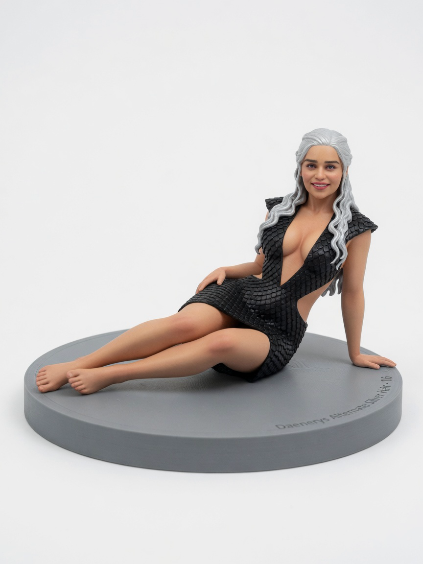 Figura garage kit Daennerys Alt Silver · estilo Tactica · vanguardia tactica live-action · resina pintada a mano · Garage Kit Studio