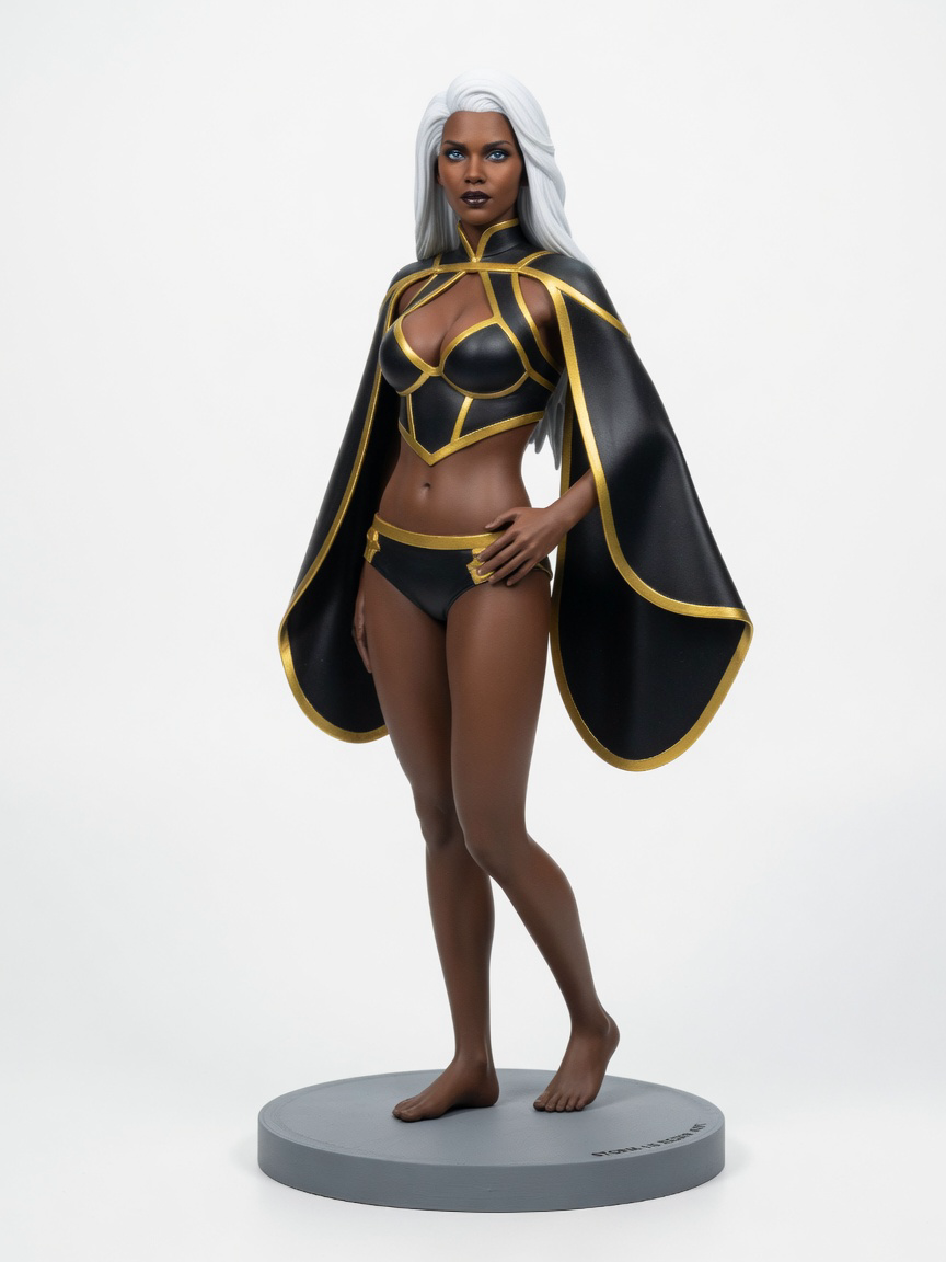 Figura garage kit Storma · estilo Runas · maga de runas · resina pintada a mano · Garage Kit Studio