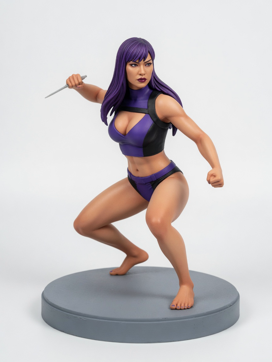 Figura garage kit Psylocko · estilo Noble · nobleza de pantalla · resina pintada a mano · Garage Kit Studio
